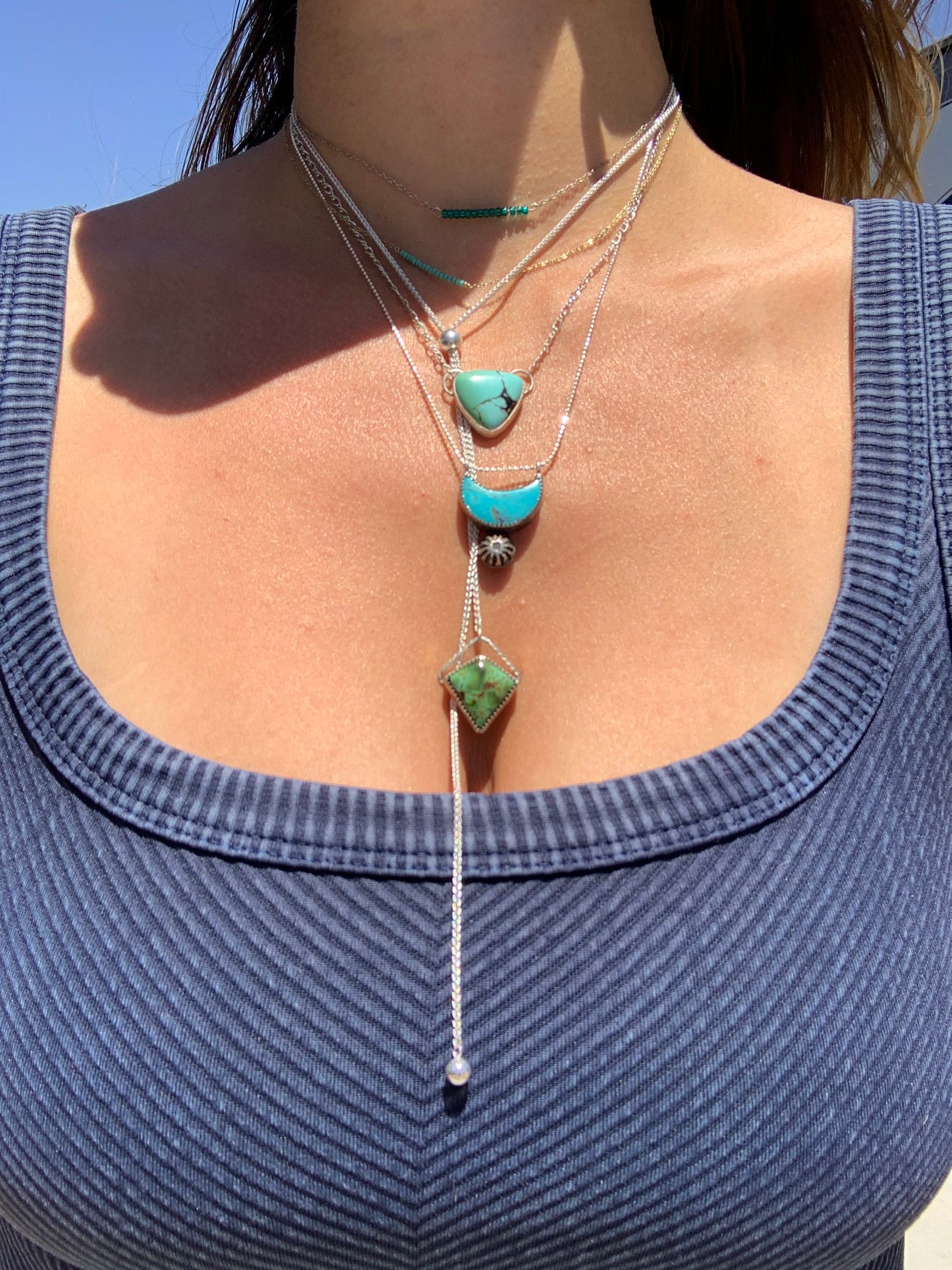 Blue Moon necklace