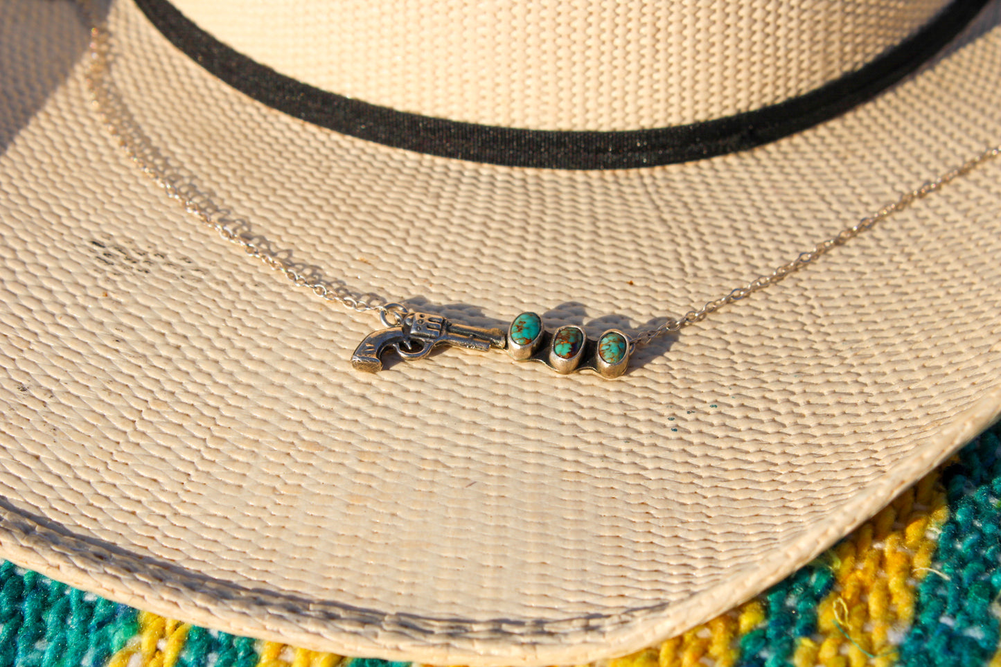 Smokin' Gun necklace