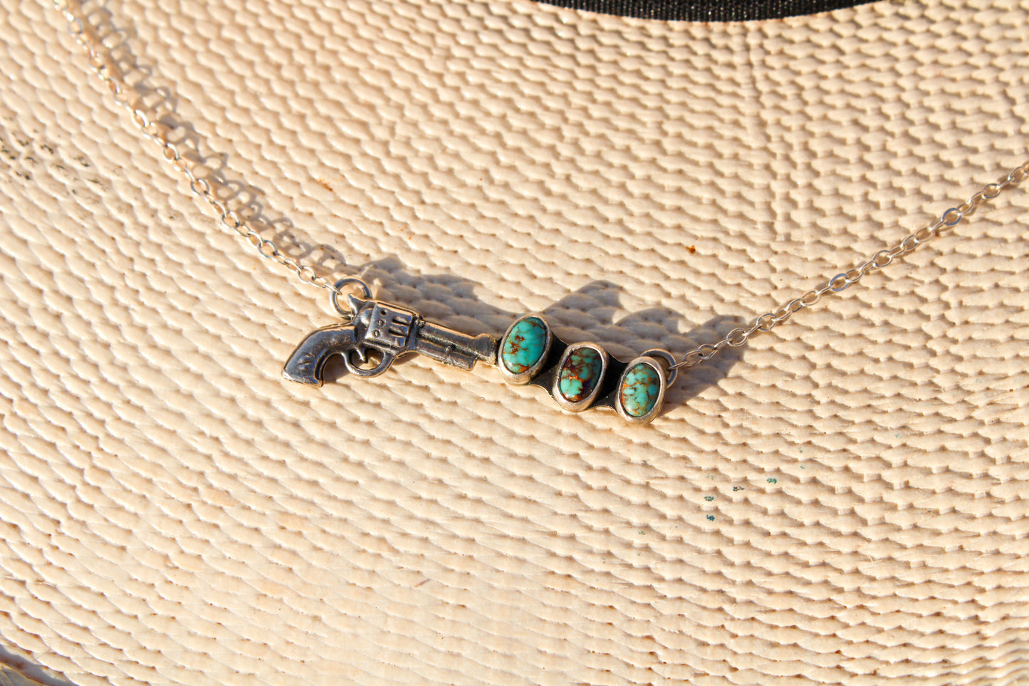 Smokin' Gun necklace